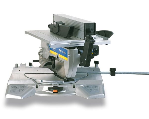 TM43L Tronzadora abatible con mesa superior